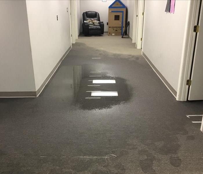 Water Damage at Commercial property in Chelmsford, MA